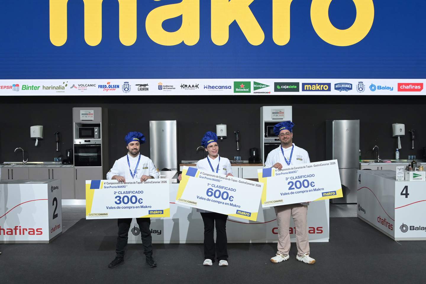 Rossiberth Baute, ganadora del 4º Campeonato de Canarias de Tapas Gran Premio Makro