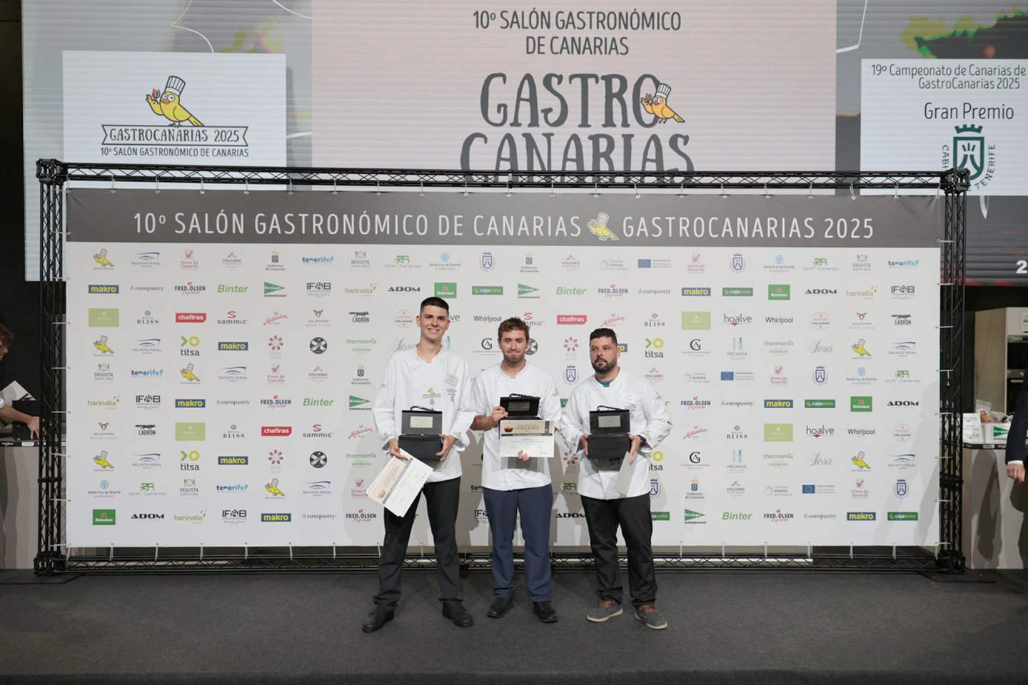Ganadores del Campeonato absoluto de Cocineros de 2025