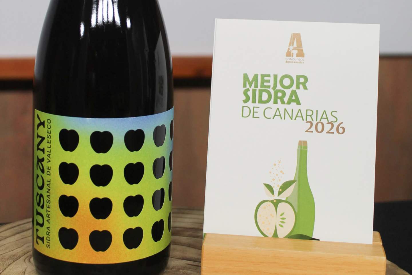 La mejor sidra canaria tiene nombre propio: Tuscany Brut Nature
