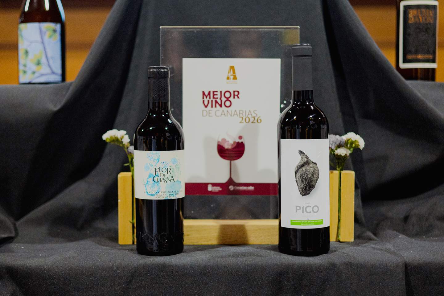 Pico Cho Marcial Tinto y Flor de Chasna Blanco Naturalmente Dulce, Mejores Vinos de Canarias 2026