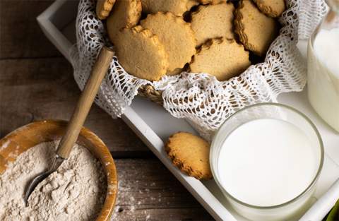 Galletas de gofio y naranja