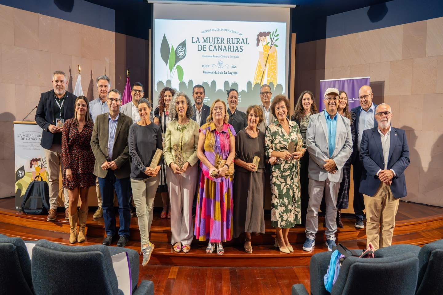 La Universidad de La Laguna reconoce a las mujeres rurales