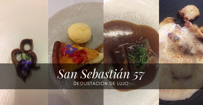 menú degustación San Sebastián 57